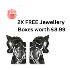 Bookends 6" Set of 2 Marble