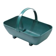 Garland Large Trug Planter Green Handle Basket Tray Plastic Plants Flowers Tools