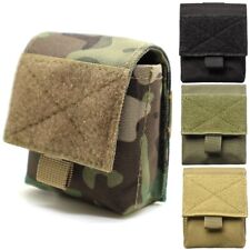 Small MOLLE Waterproof Tactical Utility Belt Pouch Army Airsoft Webbing Bag EDC