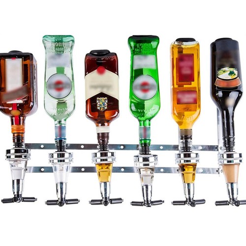 Bottle stand wall mounted - 6,