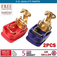 2Pcs Quick Release Battery Terminals Clamps Car Caravan Boat Low Profile 6V 12V