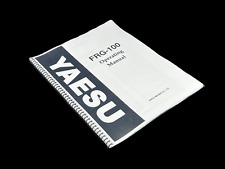 Yaesu FRG-100 Instruction Manual Operating Guide Coil Bound: 51 Pages Coil Bound