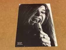 PEEP29 MAGAZINE PIN UP PICTURE/POSTER 11X8" JANIS JOPLIN