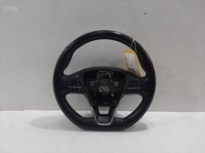 2017 FORD FIESTA Mk8 Multifunctional Black Steering Wheel 2372529