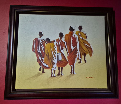 Chan signed painting - painting, –