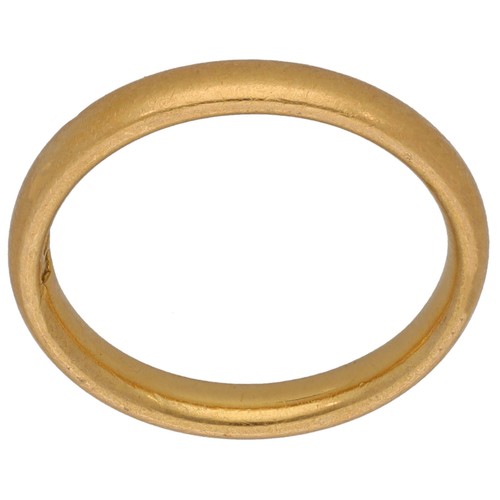 22ct gold ring 68g - 22ct, 3.68g