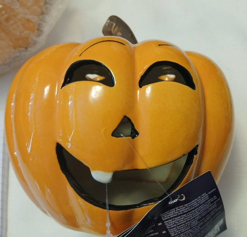 Giant pumpkins tea light - ,
