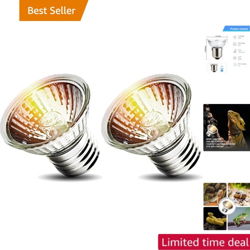 Pack 50w uva bulbs - 2-pack,