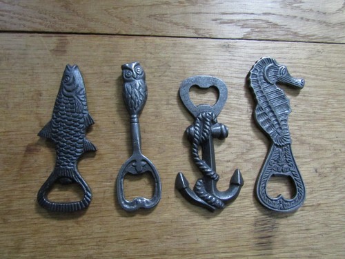 Rustic bottle opener cast - rustic,
