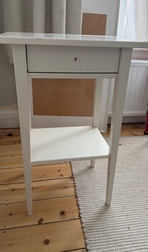 Ikea hemnes side table - side,