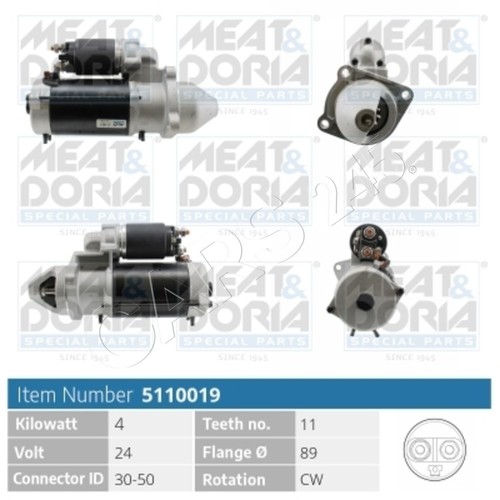 Starter for alfa romeo - alfa, alpina