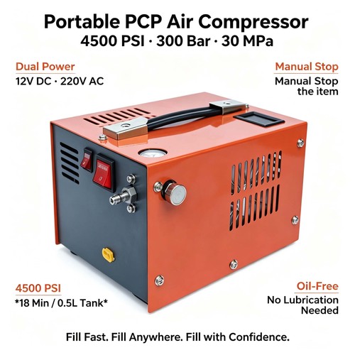 Upgraded 4500psi pcp air rifle - air,