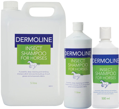 Dermoline insect horse shampoo - dermoline,