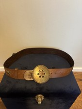 Blondie Mania Leather Button