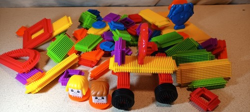 Stickle bricks bundle with - bricks,