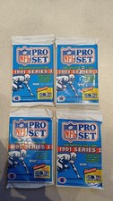 4x 1991 Fleer NFL Pro Set