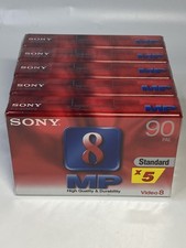 5x Sony Video8 MP 90 Mins
