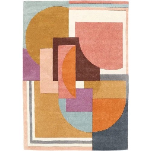 Wool hand tufted modern - hand,