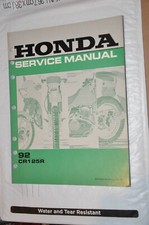  Honda CR125R   Motorcycle