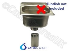 Combi steam oven tundish drain - tundish,