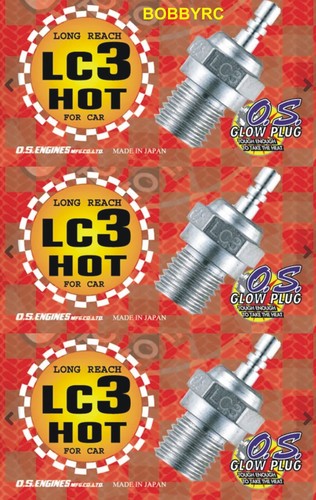 Lc3 hot glow plug - plug, (3)