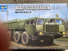 1/35 scale Trumpter, MAZ-7313 8x8Truck.