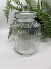 Large Vintage Retro Ribbed