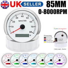 85mm marine tachometer 8000 - 85mm,
