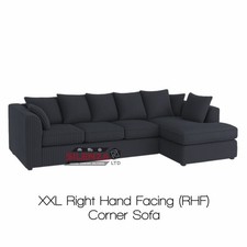 XXL Large Corner Sofa 5 Seater