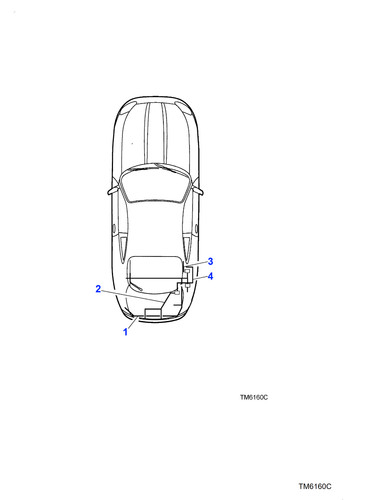 Jaguar trunk lid harness - jaguar,