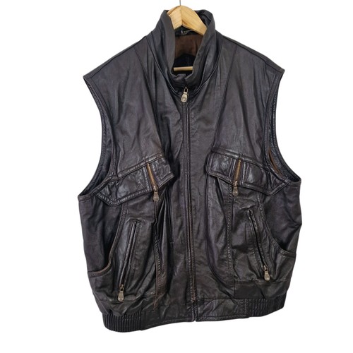 Trapper leather vest - ​trapper,
