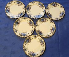 Royal Albert Moonlight Rose Side Plates/ Set Of 6/ Excellent Condition