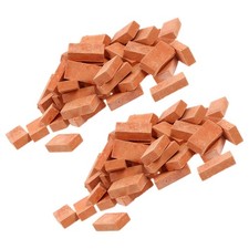 100 Pcs Mini Bricks Clay