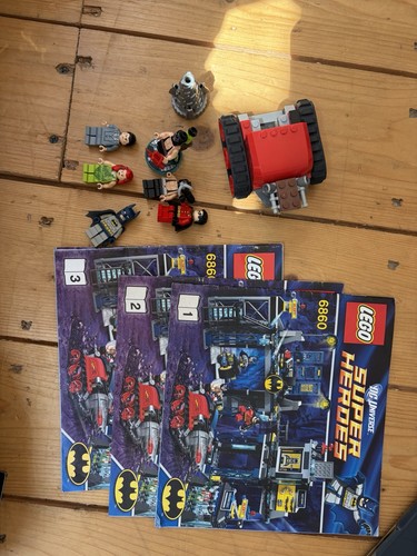 Lego 6860 the batcave just - dc,