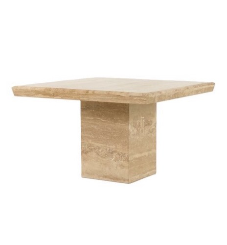 Travertine marble square - travertine,