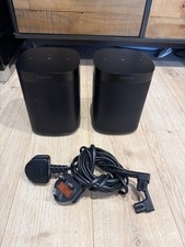 2 x Sonos One SL Speaker Black