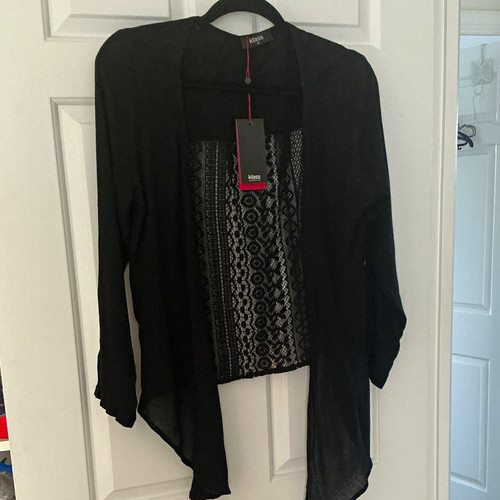 Klass black sheer - black, lace