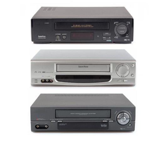 Vhs video tape - vhs, player