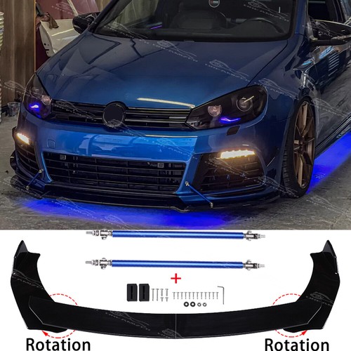 Gloss front bumper lip - front,