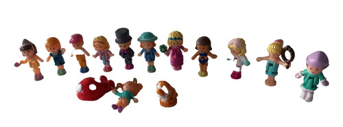 Vintage polly pocket - pocket, dolls