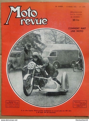 Moto revue 1076 - no., how