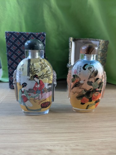 Pair vintage chinese - pair, inside