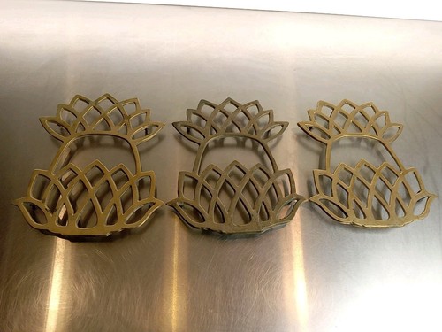 Vintage brass pineapple - vintage, trivet