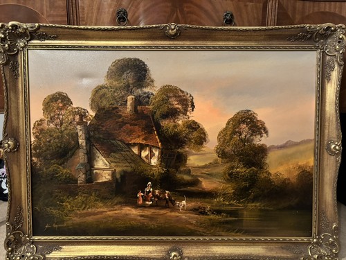 John horsewell signed oil - john,