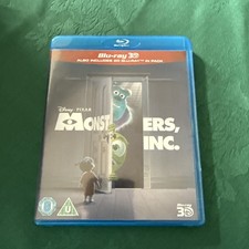Monsters, Inc. 3D Blu-ray DVD 2013 Release