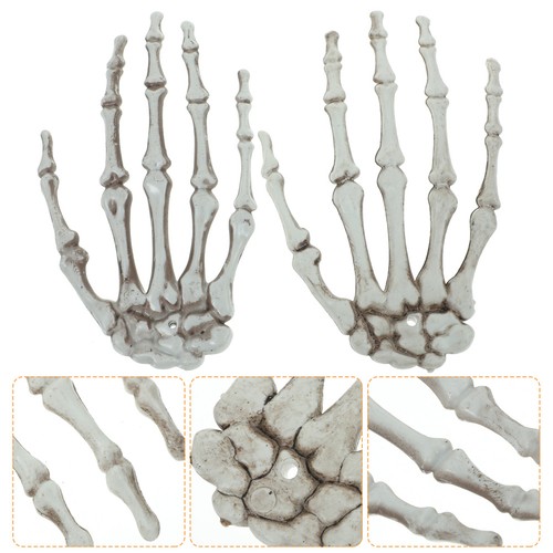 2pcs realistic skeleton hand - realistic,