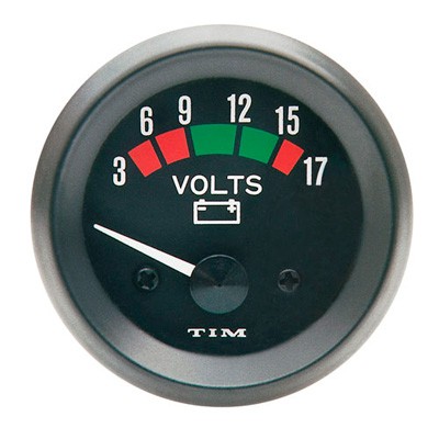 Tim motorsport voltmeter - tim,