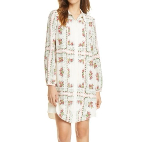 Tory burch long sleeve pleated - tory,