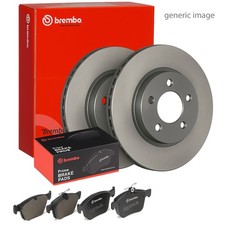 Brembo Front Brake Vented Discs & Pads 295mm fits Mercedes S-Class