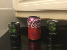 3 secret stash (2 appletiser,1 cherry coca cola)